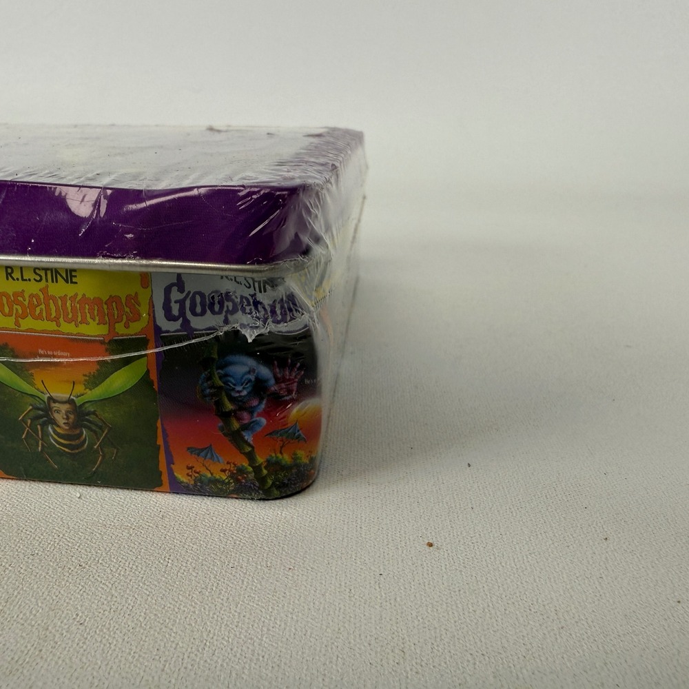 Goosebumps 25th Anniversary Retro Tin 5 Book Set R.L. Stine Scholastic NEW - Picture 6 of 10